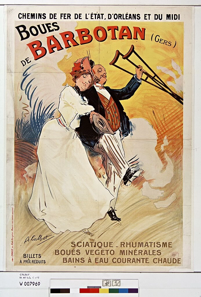 Ferrovie dello Stato, Orléans e Midi Boues de Barbotan (Gers). poster